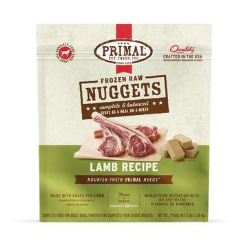 Primal Frozen Raw Dog Food - Beef, Chicken, Duck, Lamb, Pheasant, Pork, Quail, Rabbit, Venison - Dog.Dog.Cat.