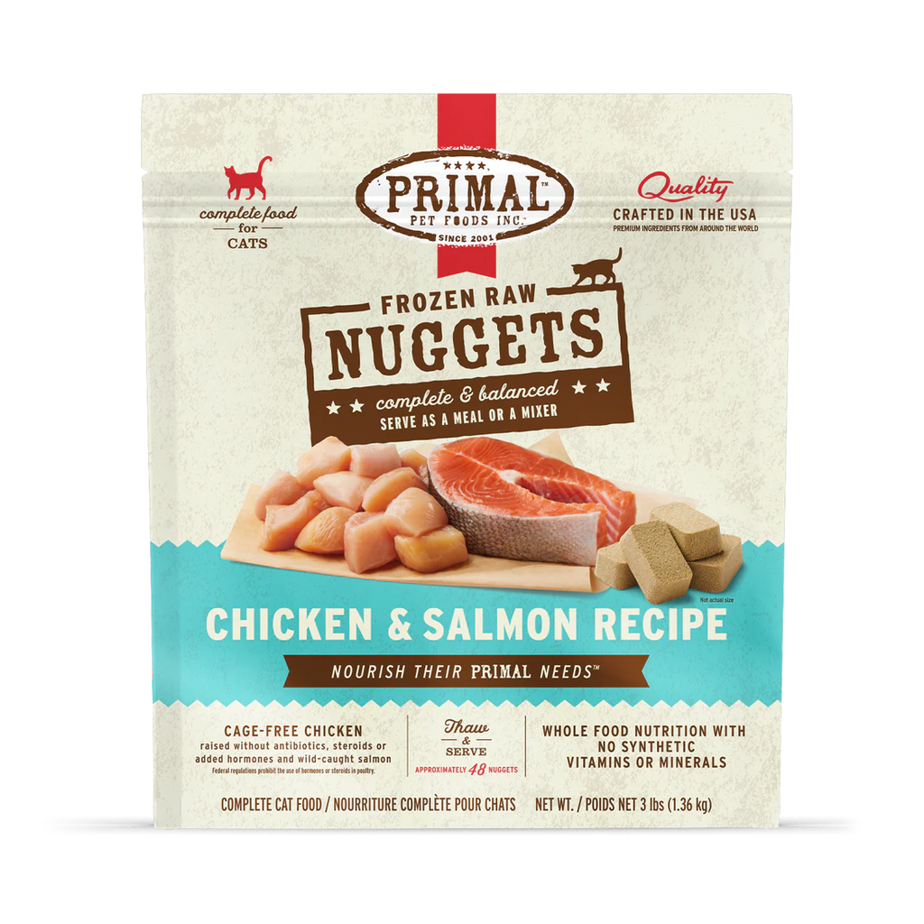 Primal Frozen Raw Cat Food - Turkey, Rabbit, Quail, Pork, Pheasant, Duck, Beef/Salmon - Dog.Dog.Cat.