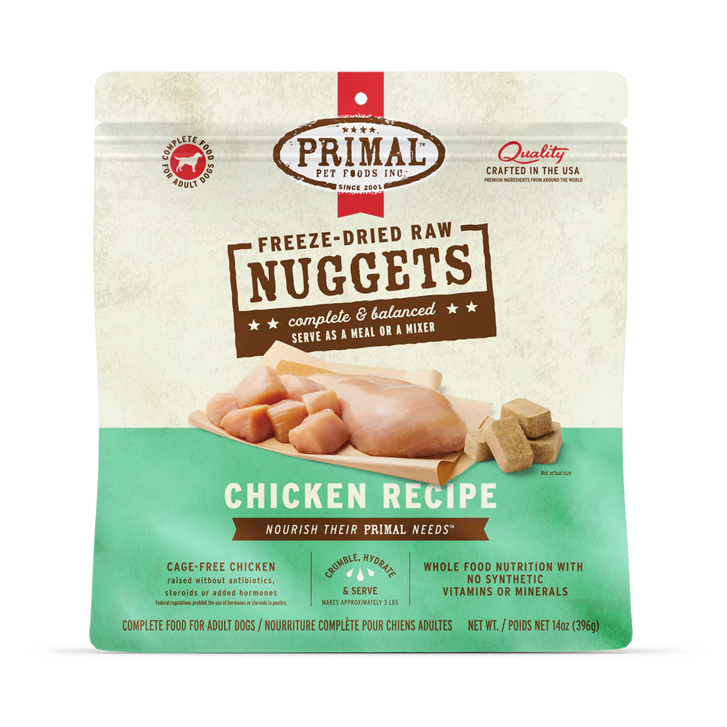 Primal Freeze Dried Dog Food - Various Flavors - Dog.Dog.Cat.