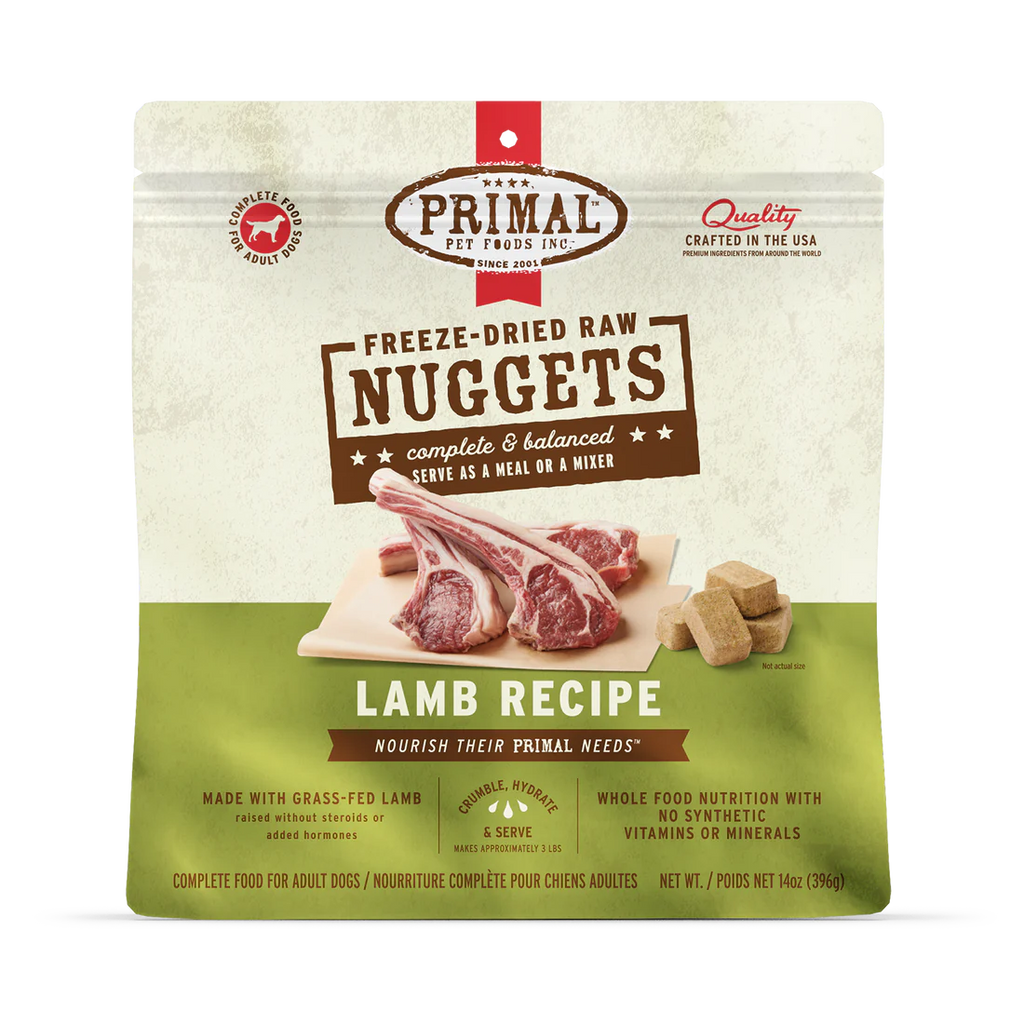 Primal Freeze Dried Dog Food - Various Flavors - Dog.Dog.Cat.