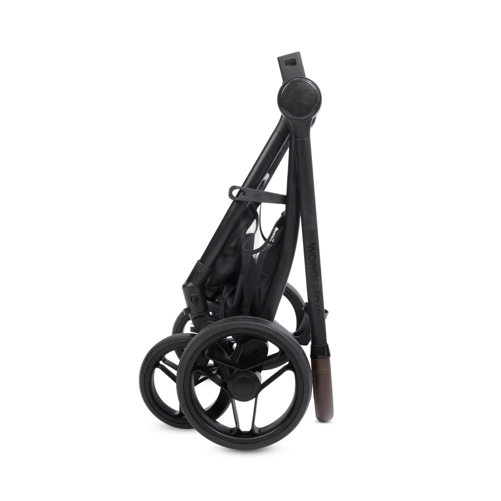 Medium Flat Fold Pet Stroller - Graphite Black - Dog.Dog.Cat.