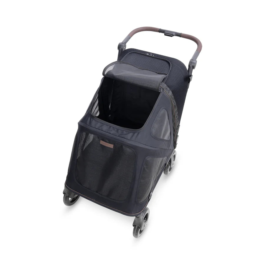 Wonderfold PF Flat Fold Pet Stroller with Durable Frame and Smooth Maneuvering - Dog.Dog.Cat.