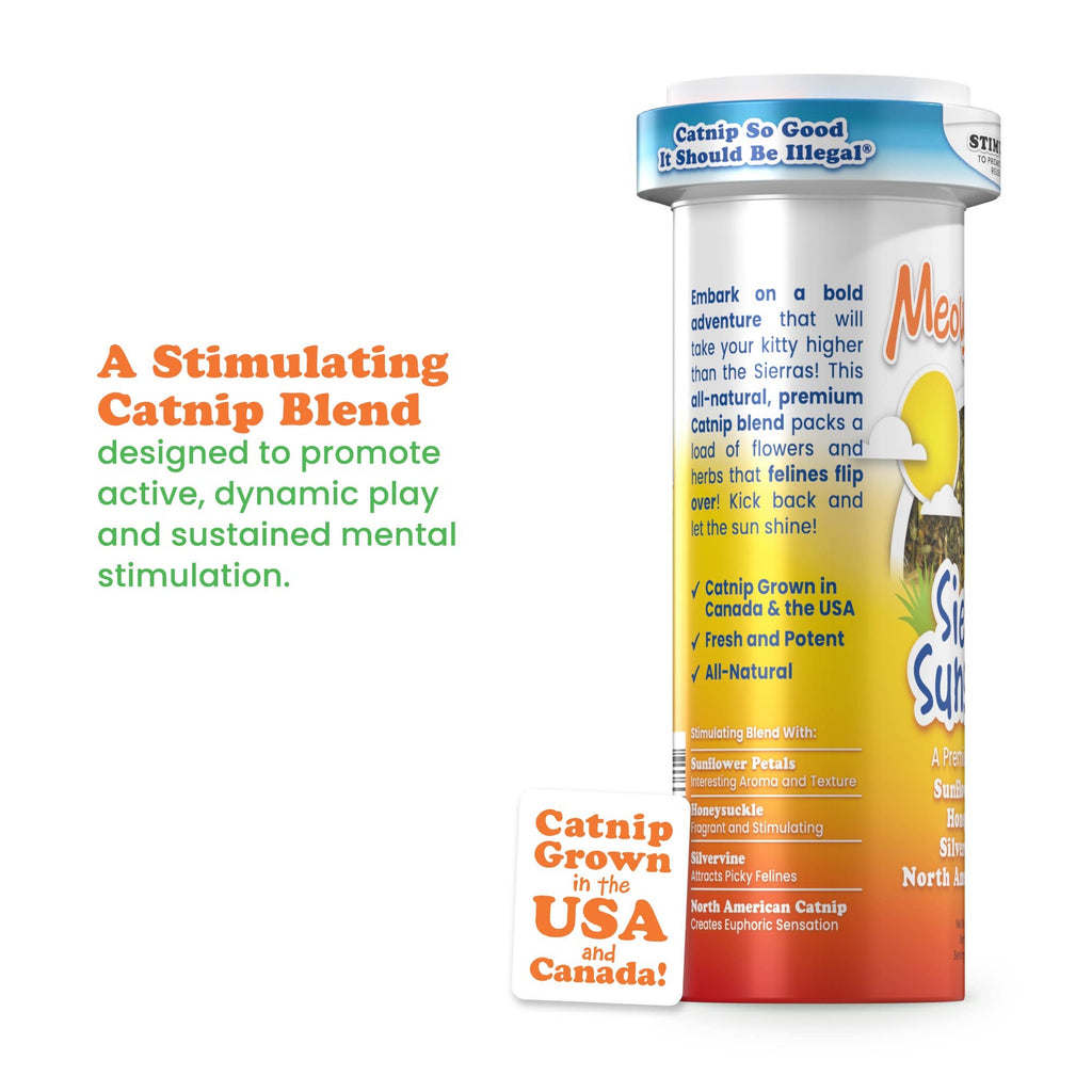 Meowijuana Sierra Sunshine - Catnip, Sunflower, Honeysuckle - Dog.Dog.Cat.