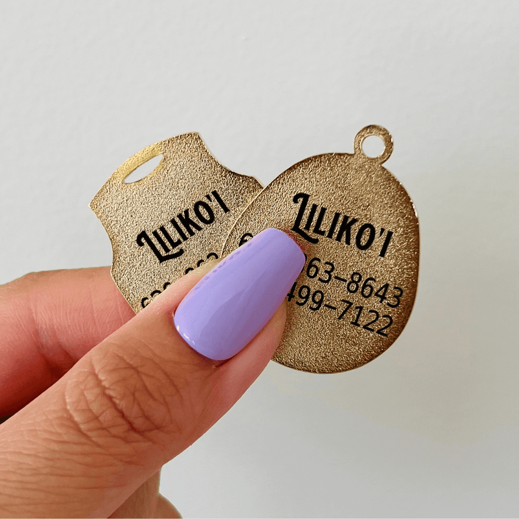 Tamagotchi Cat Pet ID Tag - Dog.Dog.Cat.