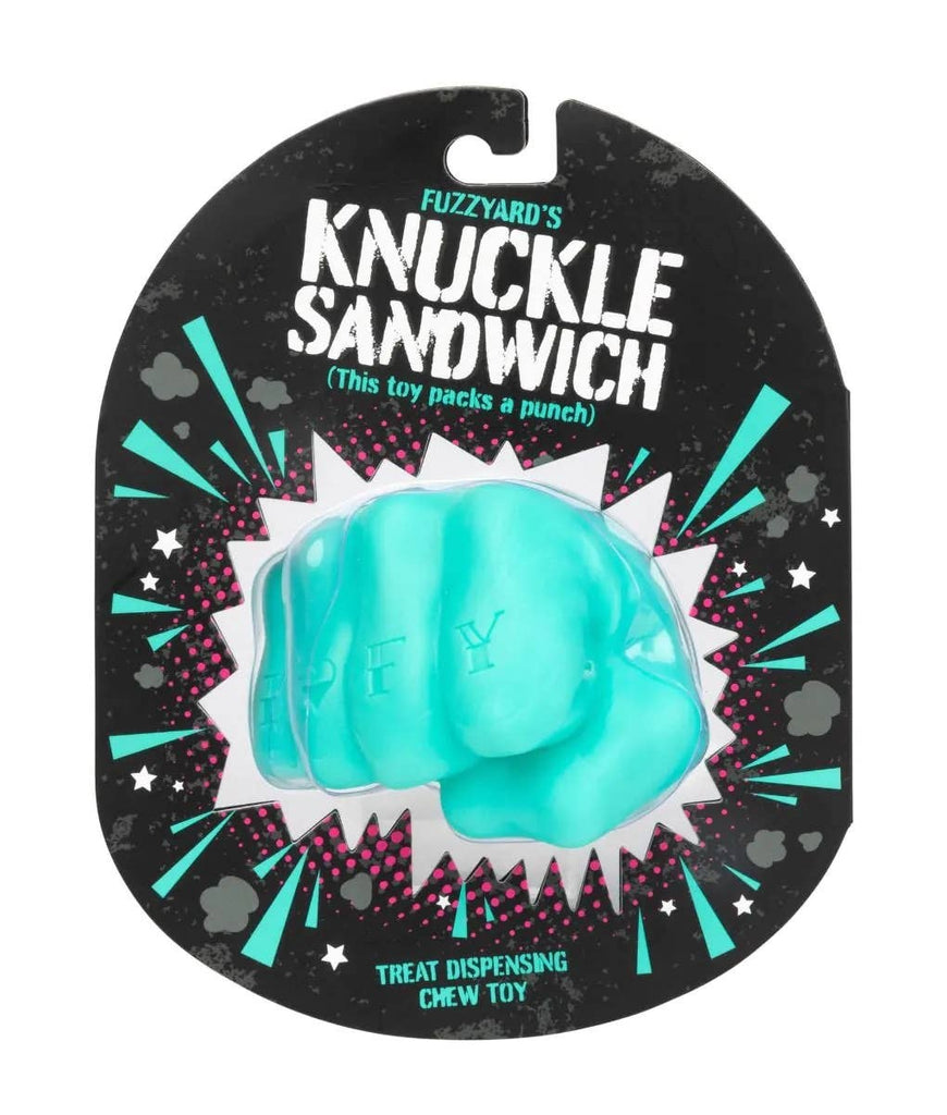 FuzzYard Knuckle Sandwich Dog Chew Toy - Dog.Dog.Cat.