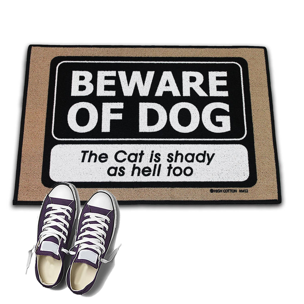 Beware of Dog - Cat is Shady Mat - Dog.Dog.Cat.