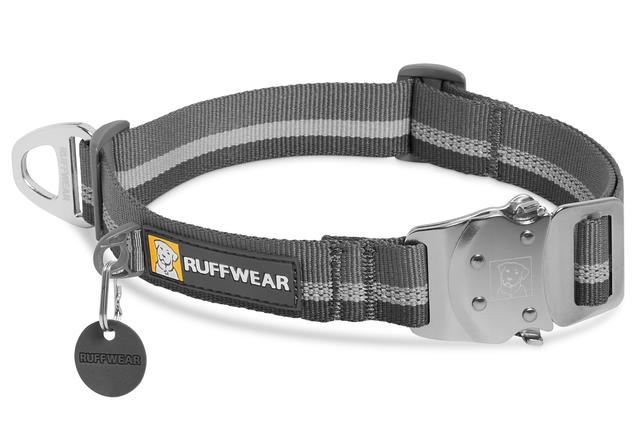 Top Rope™ Metal Buckle Dog Collar strong, reflective, ballasted 2024 - Dog.Dog.Cat.
