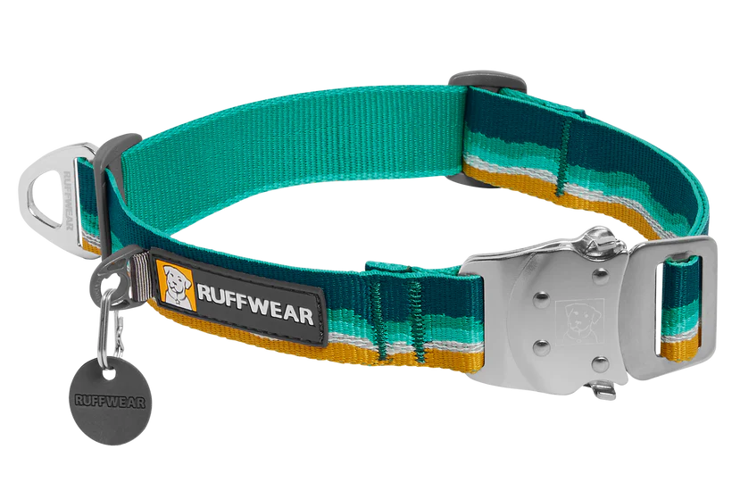 Top Rope™ Metal Buckle Dog Collar strong, reflective, ballasted 2024 - Dog.Dog.Cat.