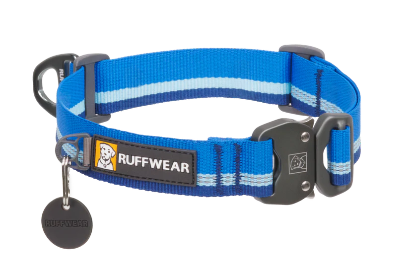 Top Rope™ Metal Buckle Dog Collar strong, reflective, ballasted 2024 - Dog.Dog.Cat.