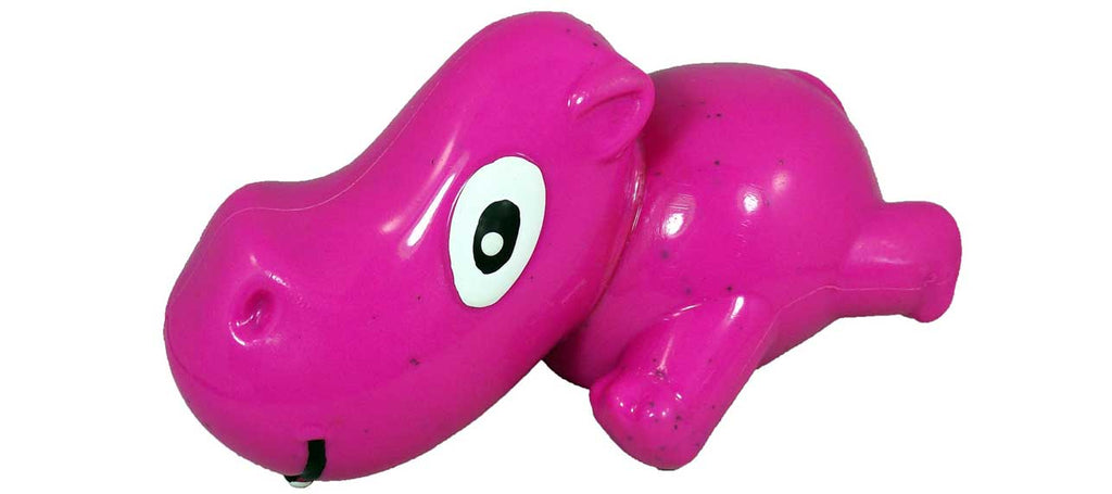 Cycle Dog - 3-Play Hippo Dog Toy - Dog.Dog.Cat.