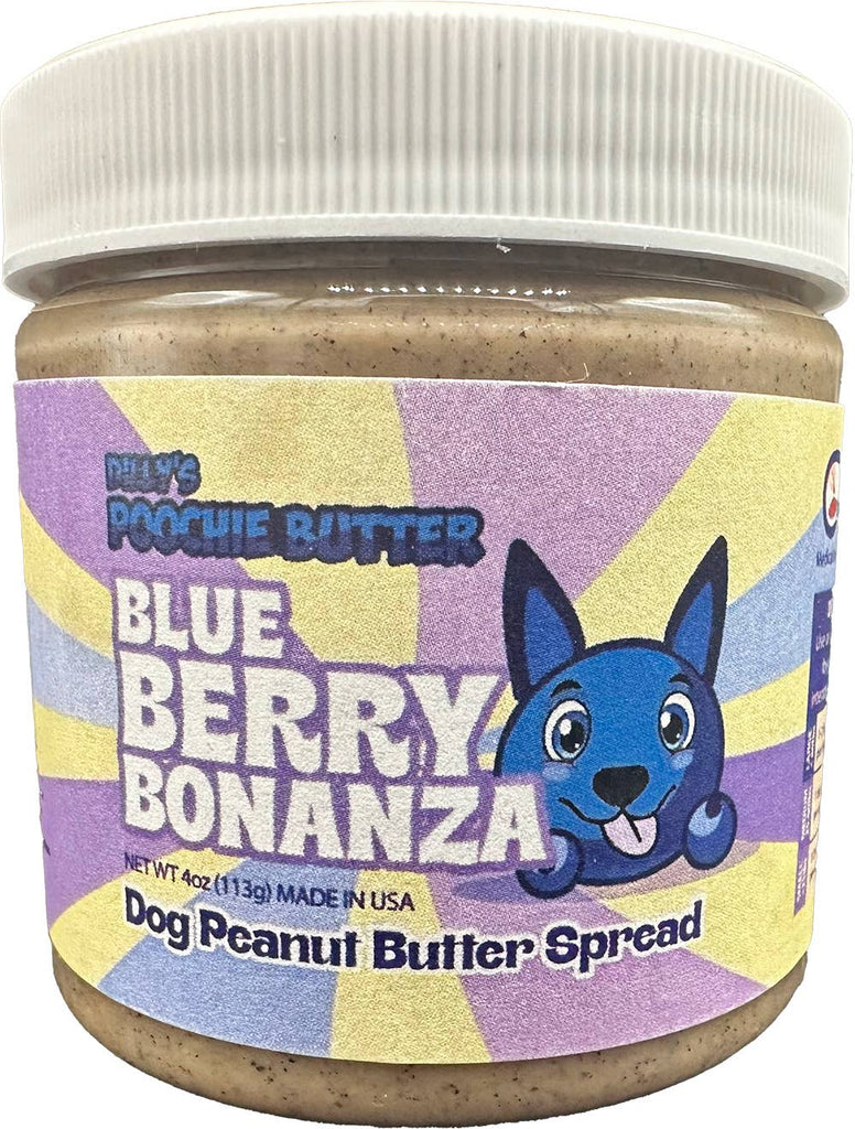 Poochie Butter - 4oz Dog Peanut Butter Flavored Jar Collection - Dog.Dog.Cat.