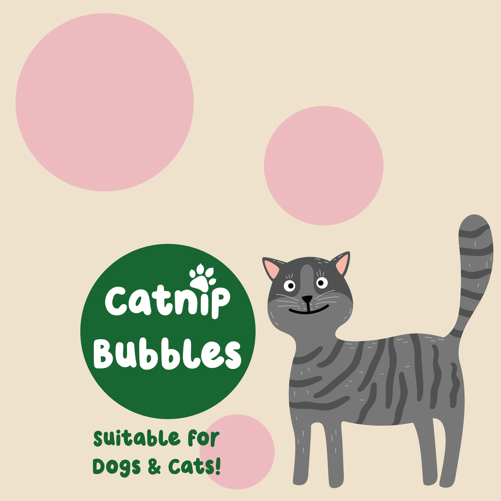 Catnip Bubbles for Cats - Dog.Dog.Cat.