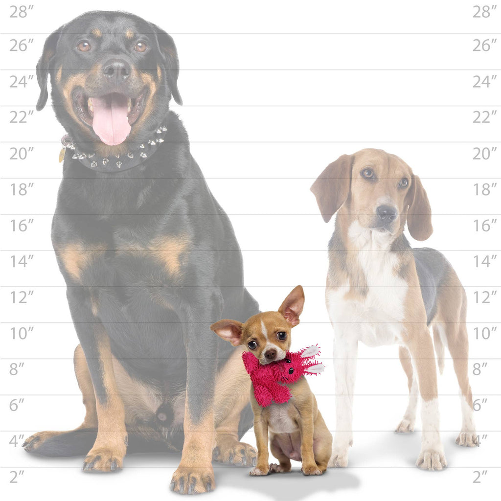 Tuffy Dog Toys - VIP Products - Mighty Jr Microfiber Ball Rabbit, Durable, Squeaky Dog Toy - Dog.Dog.Cat.