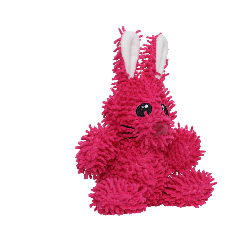 Tuffy Dog Toys - VIP Products - Mighty Jr Microfiber Ball Rabbit, Durable, Squeaky Dog Toy - Dog.Dog.Cat.