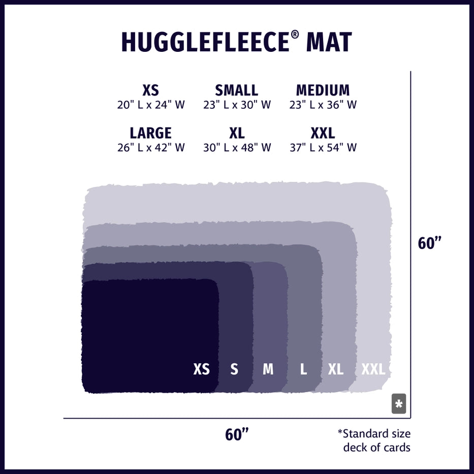 Huggle Fleece Mat - Dog.Dog.Cat.