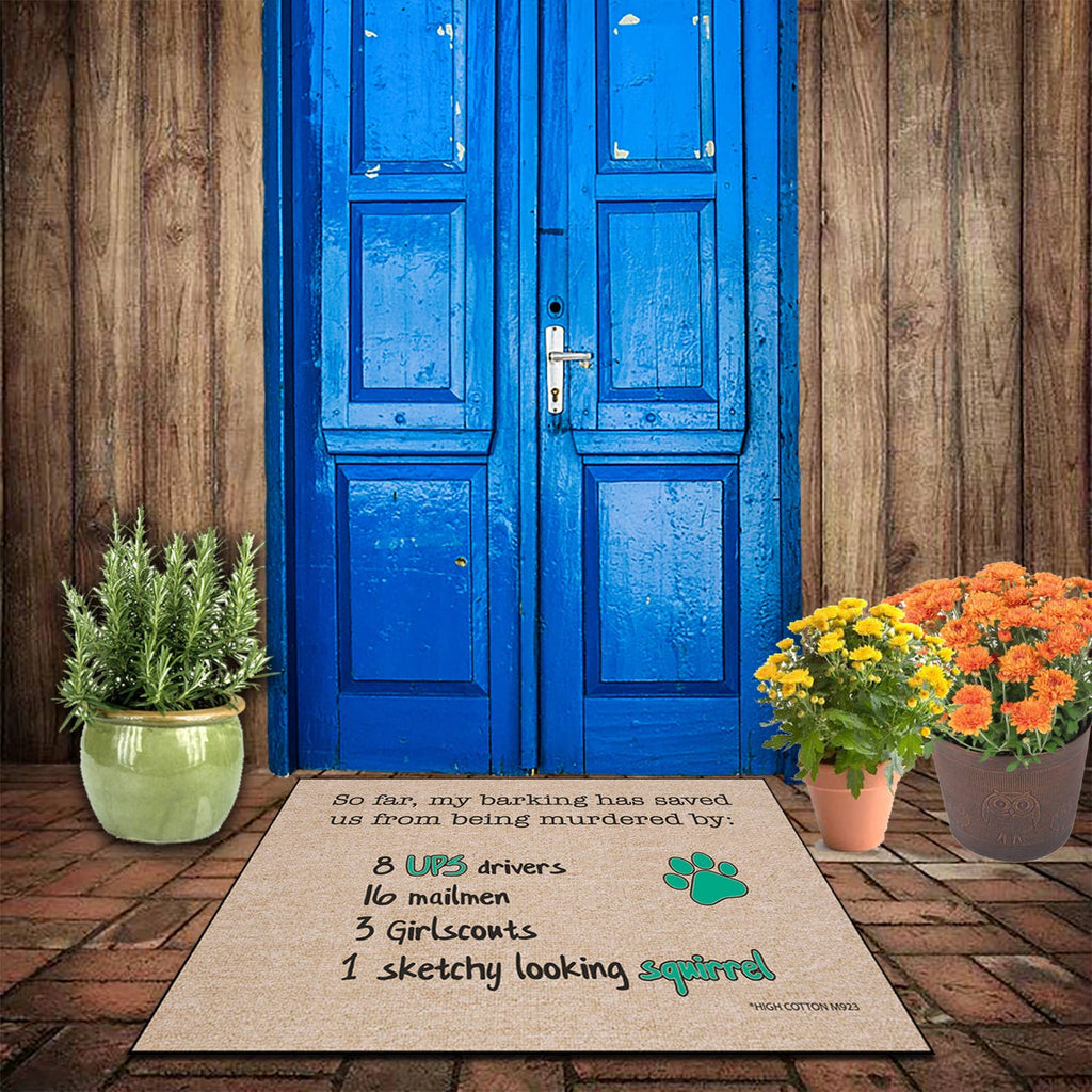 Ups Drivers Mat - Dog.Dog.Cat.