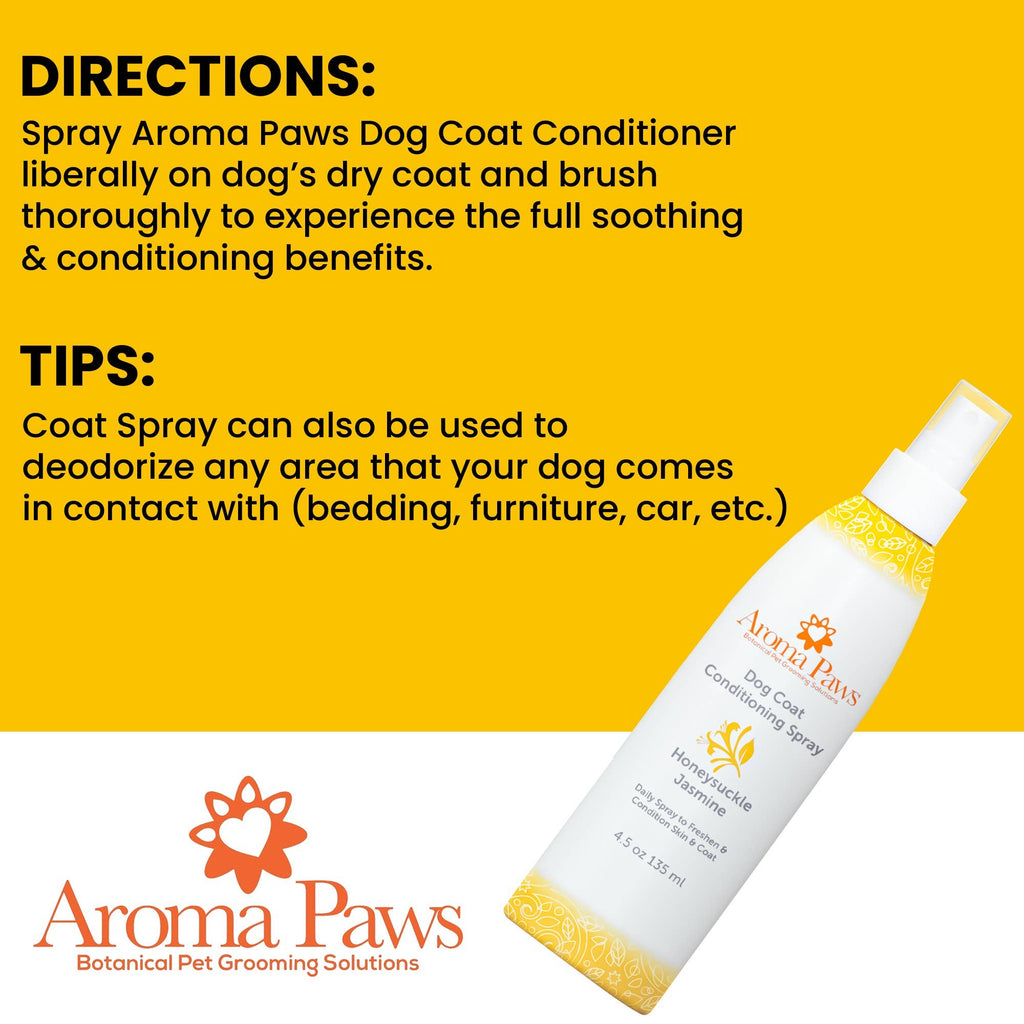 Aroma Paws - 4.5 Oz Repellent and Dog Coat Spray Collection - Dog.Dog.Cat.