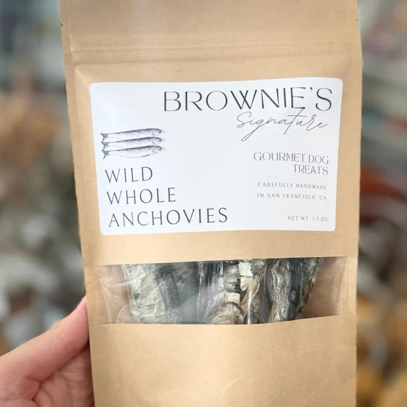 Wild Whole Anchovies Dog or Cat Treats - 1.5 Oz - Dog.Dog.Cat.