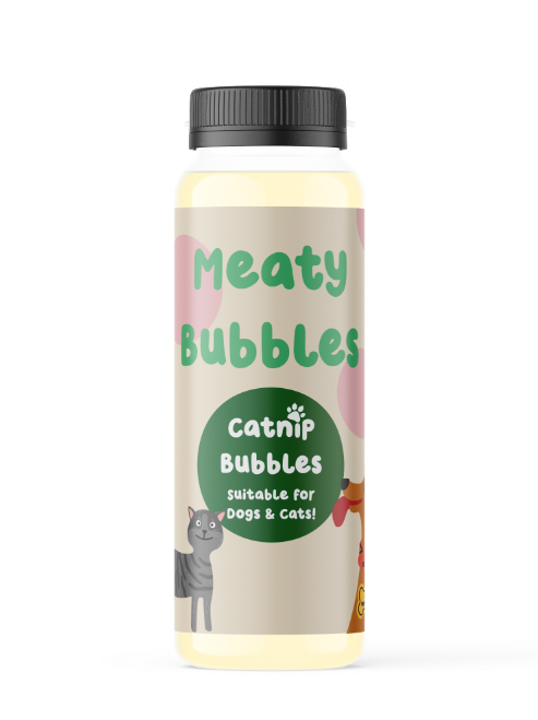 Catnip Bubbles for Cats - Dog.Dog.Cat.