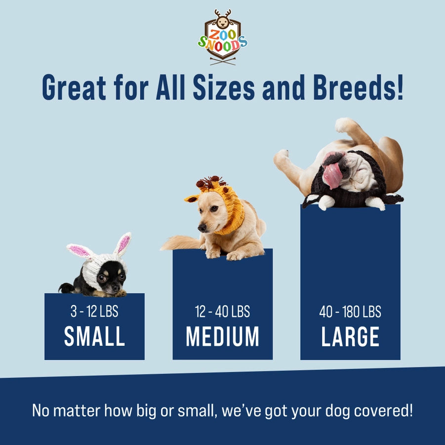 Zoo Snoods -Lion Dog Snood - Dog.Dog.Cat.