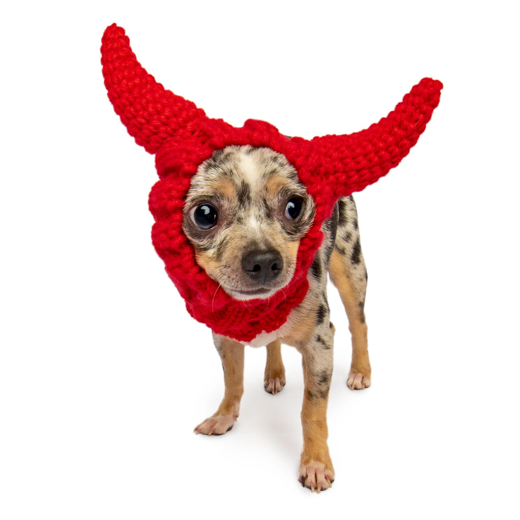 Zoo Snoods - Devil Design Snood Cozy Fleece Neck Warmer for Cold Weather - Dog.Dog.Cat.