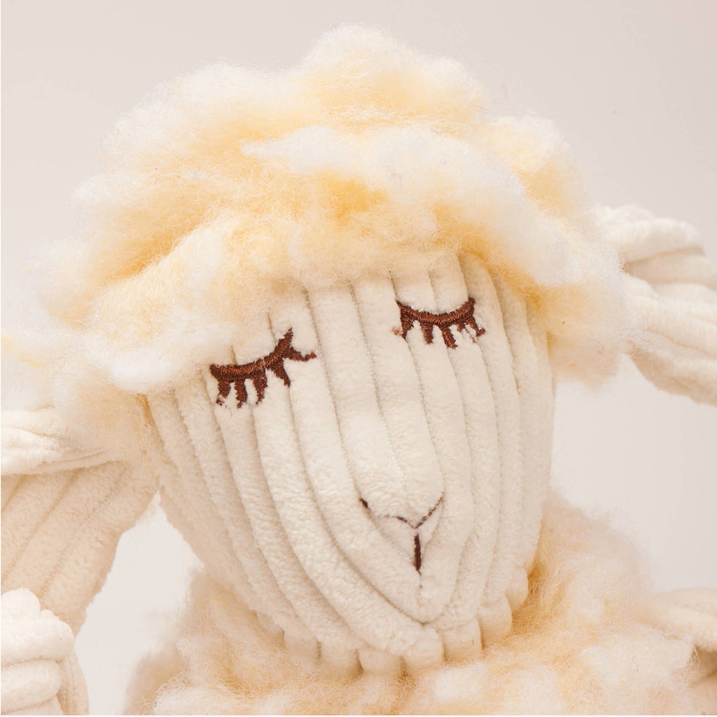 Louise Lamb HuggleFleece® FlufferKnottie™ Plush Dog Toy - Dog.Dog.Cat.