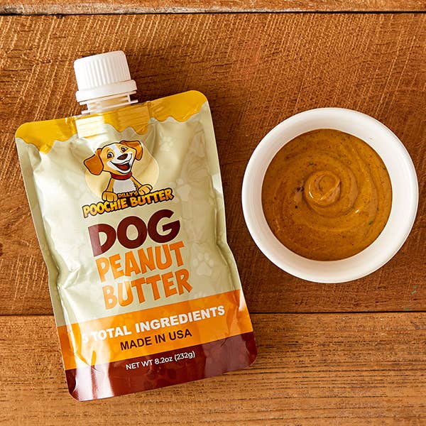 Dog Peanut Butter Squeeze Pack - 12oz - Dog.Dog.Cat.