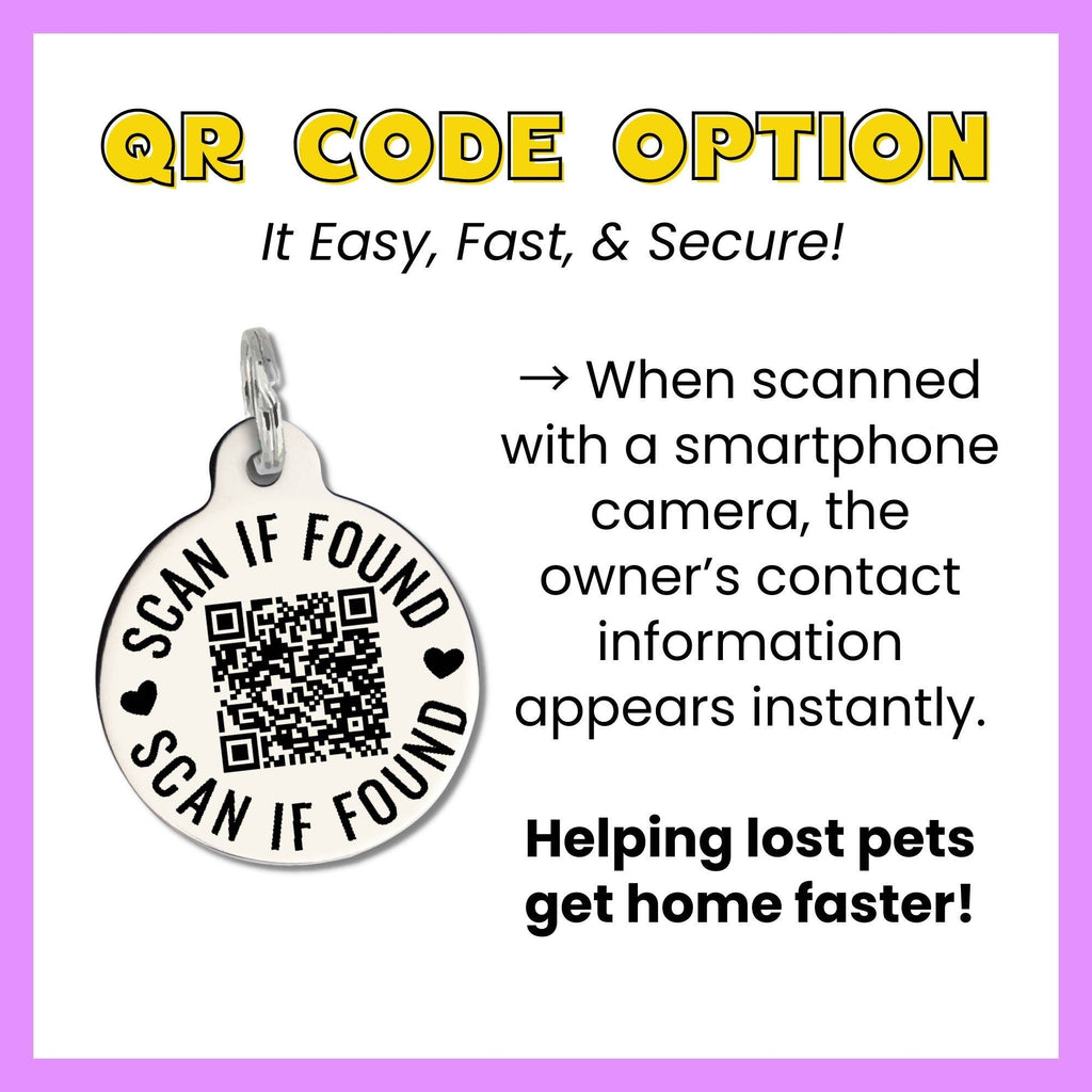 Funny Dog ID Tag  - Fast as Fuck - Dog.Dog.Cat.