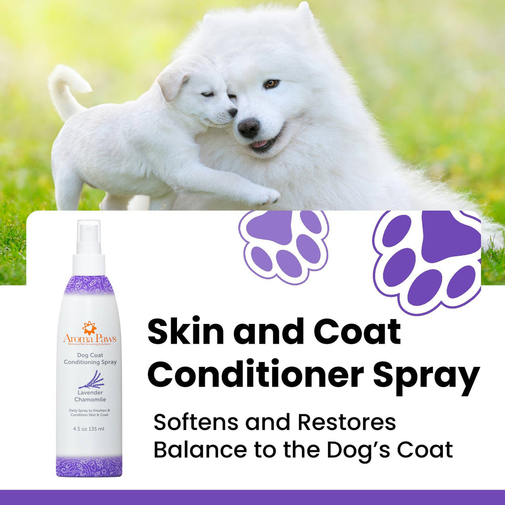 Aroma Paws - 4.5 Oz Repellent and Dog Coat Spray Collection - Dog.Dog.Cat.