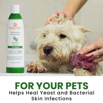 Aroma Paws - 13.5 Oz. Shampoo Rosemary Tea Tree - Dog.Dog.Cat.