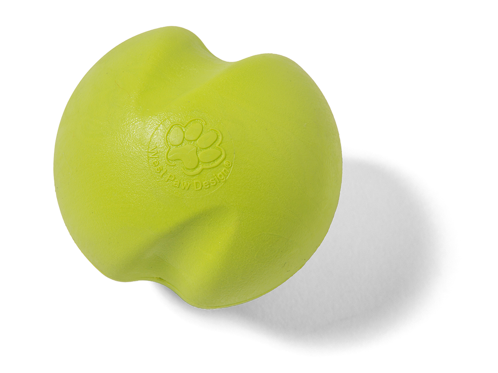 West Paw - Jive® Dog Toy Ball for Chew, and Fetch - Dog.Dog.Cat.