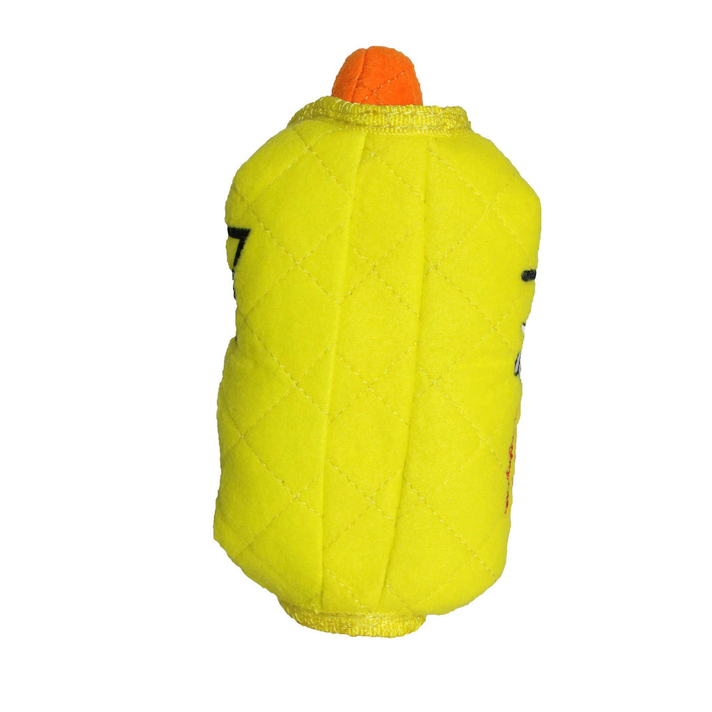 Tuffy Dog Toys - VIP Products - Tuffy Funny Food HotDog, Durable, Squeaky Dog Toy 2-in-1 - Dog.Dog.Cat.