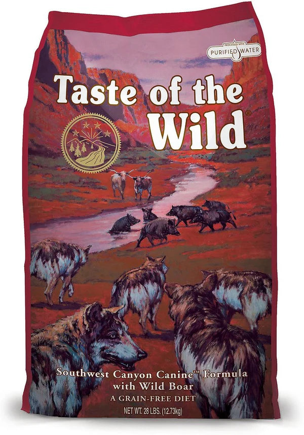 Taste of the Wild Grain Free Dog Food - Mountain, Pacific Stream, Wild Prairie, Wetlands - Dog.Dog.Cat.