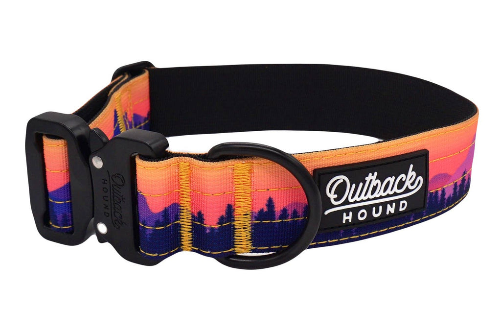Mountain Sunrise Dog Collar - Dog.Dog.Cat.