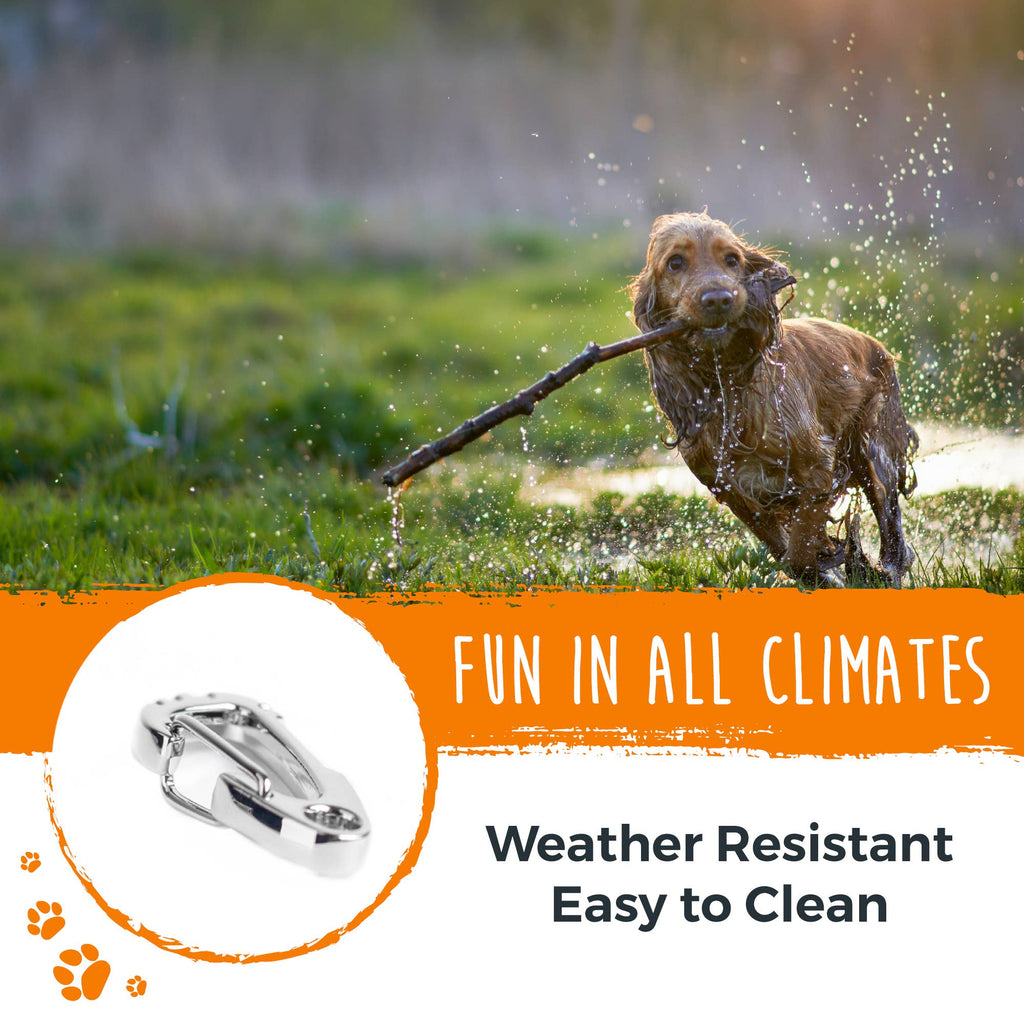 Mighty Paw - Mighty Paw Dog Tag Carabiner Clips (3 Pack) - Dog.Dog.Cat.