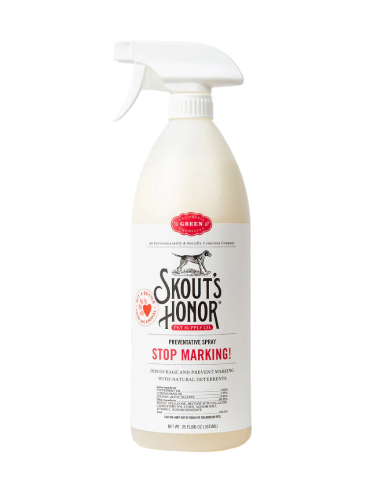 Skout's Honor Stop Marking Prevention Spray-35 oz - Dog.Dog.Cat.