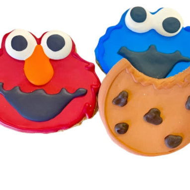 Cookie Monster & Elmo! - Dog.Dog.Cat.