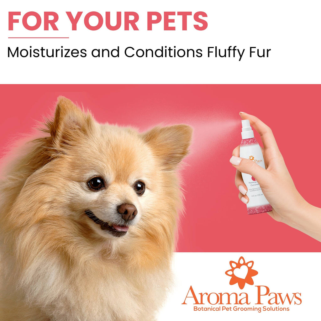 Aroma Paws - 4.5 Oz Repellent and Dog Coat Spray Collection - Dog.Dog.Cat.