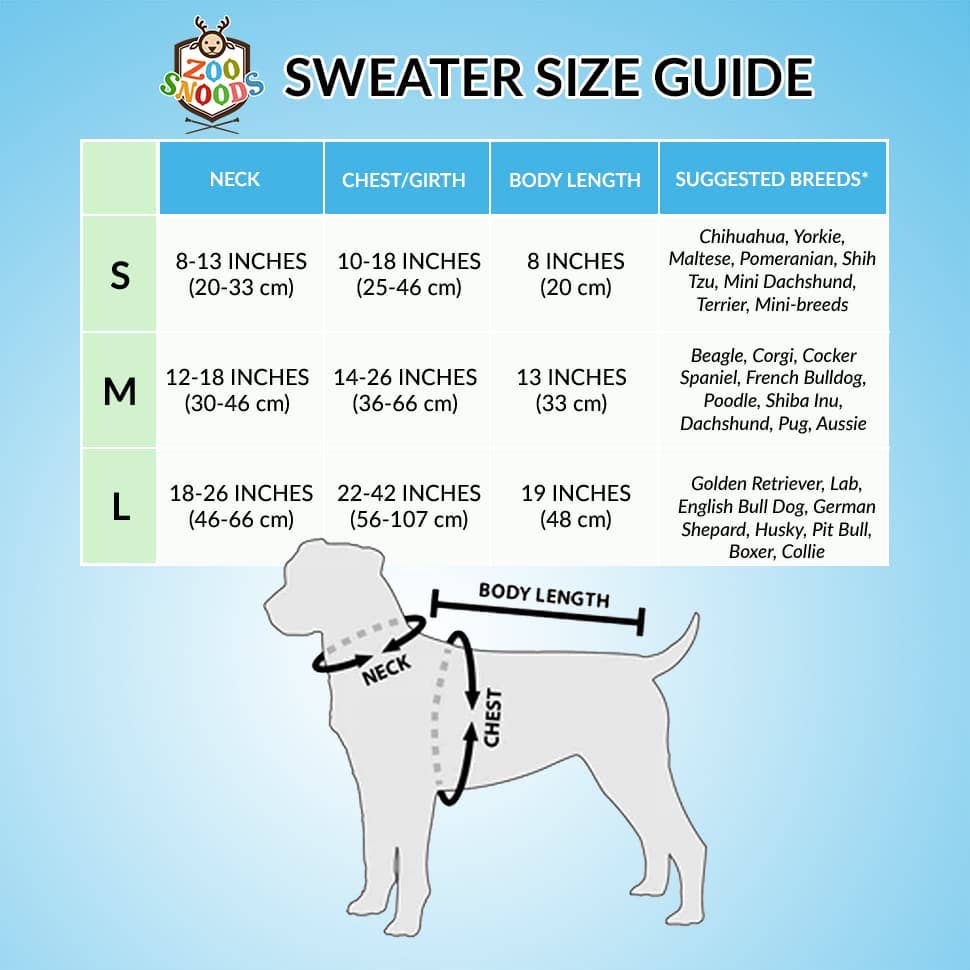 Zoo Snoods - Zoo Sweaters - Dog.Dog.Cat.