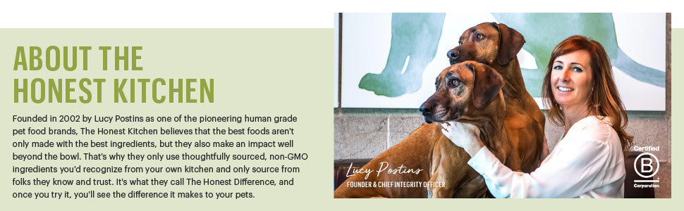 The Honest Kitchen Food-Beef with Whole Grain - Dog.Dog.Cat.