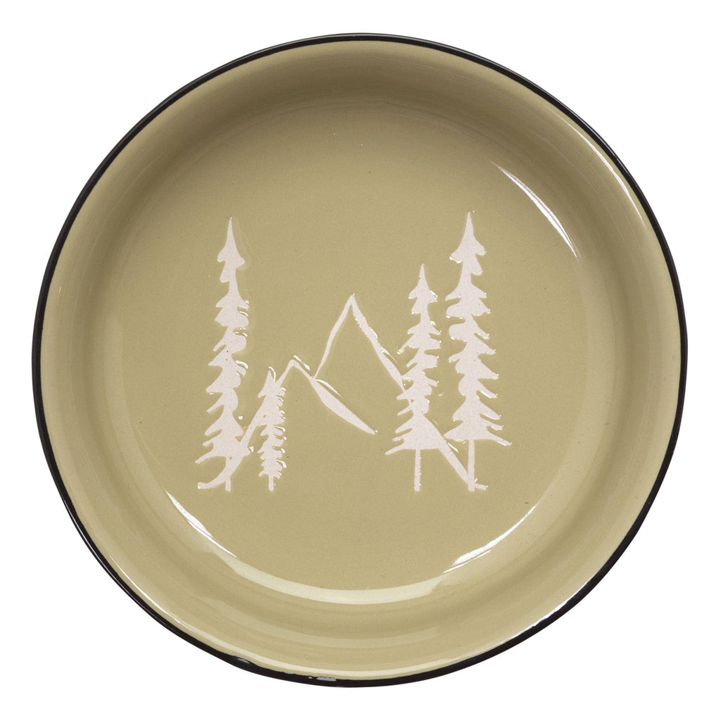 Speckle and Spot by Ore’ Originals - Pet Bowl | Mountain Adventure - Dog.Dog.Cat.