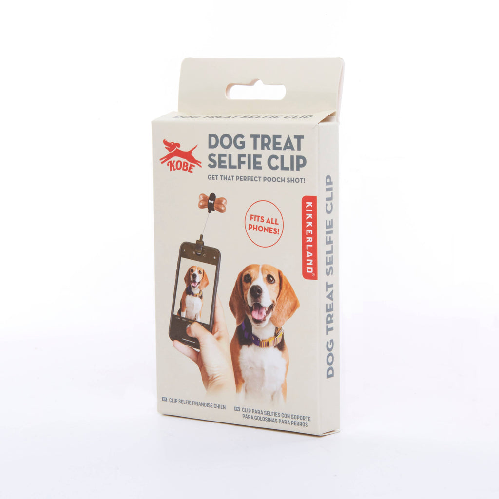 Kikkerland Design Inc - Dog Treat Selfie Clip - Dog.Dog.Cat.
