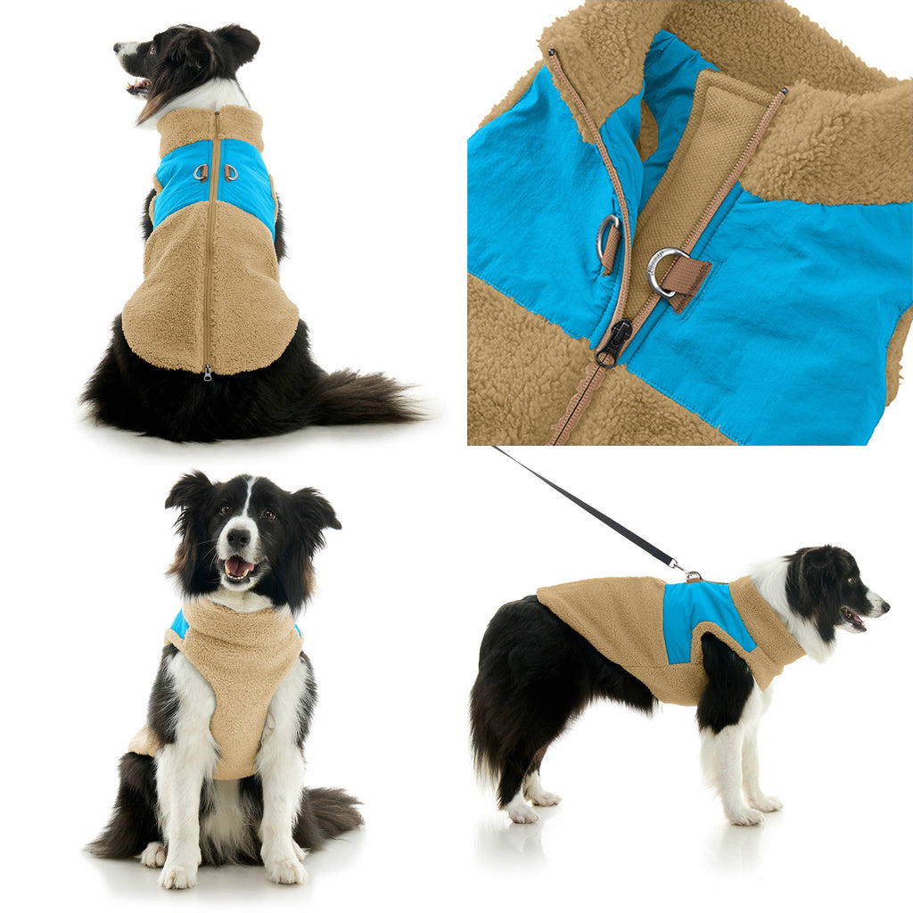 Gooby - Zip Up Sherpa Vest #72233 - Dog.Dog.Cat.