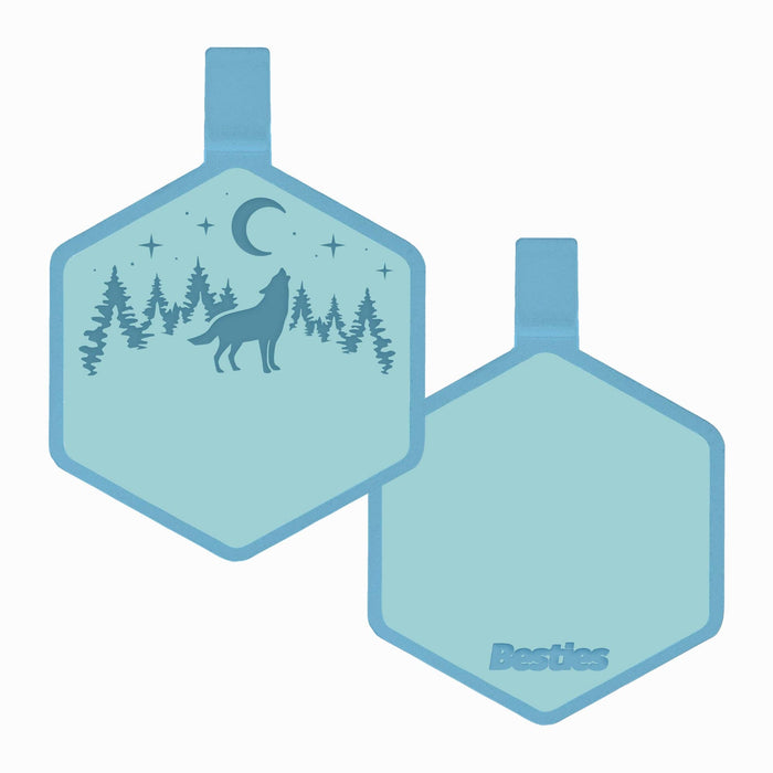 Besties Pets - Stay Wild Silicone ID Tag