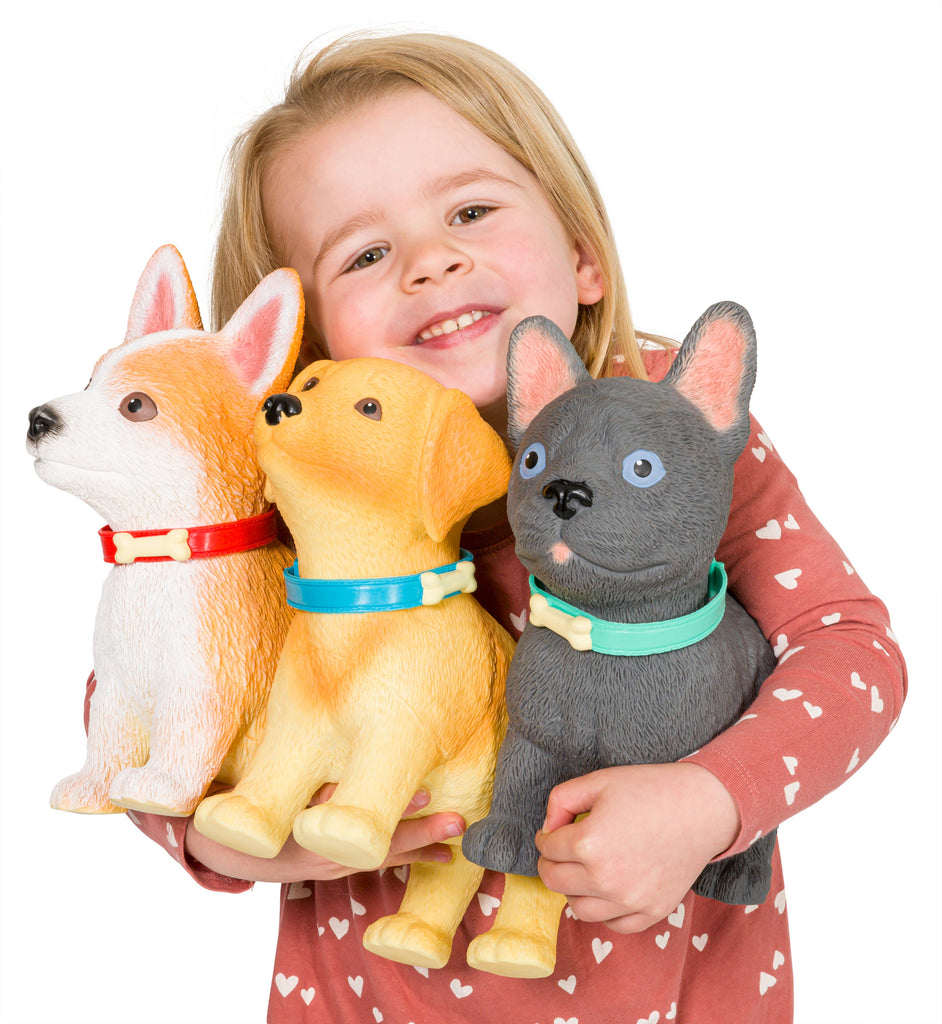 Toysmith - Epic Puppies, Corgi, Realistic, 15 Inches Tall - Dog.Dog.Cat.