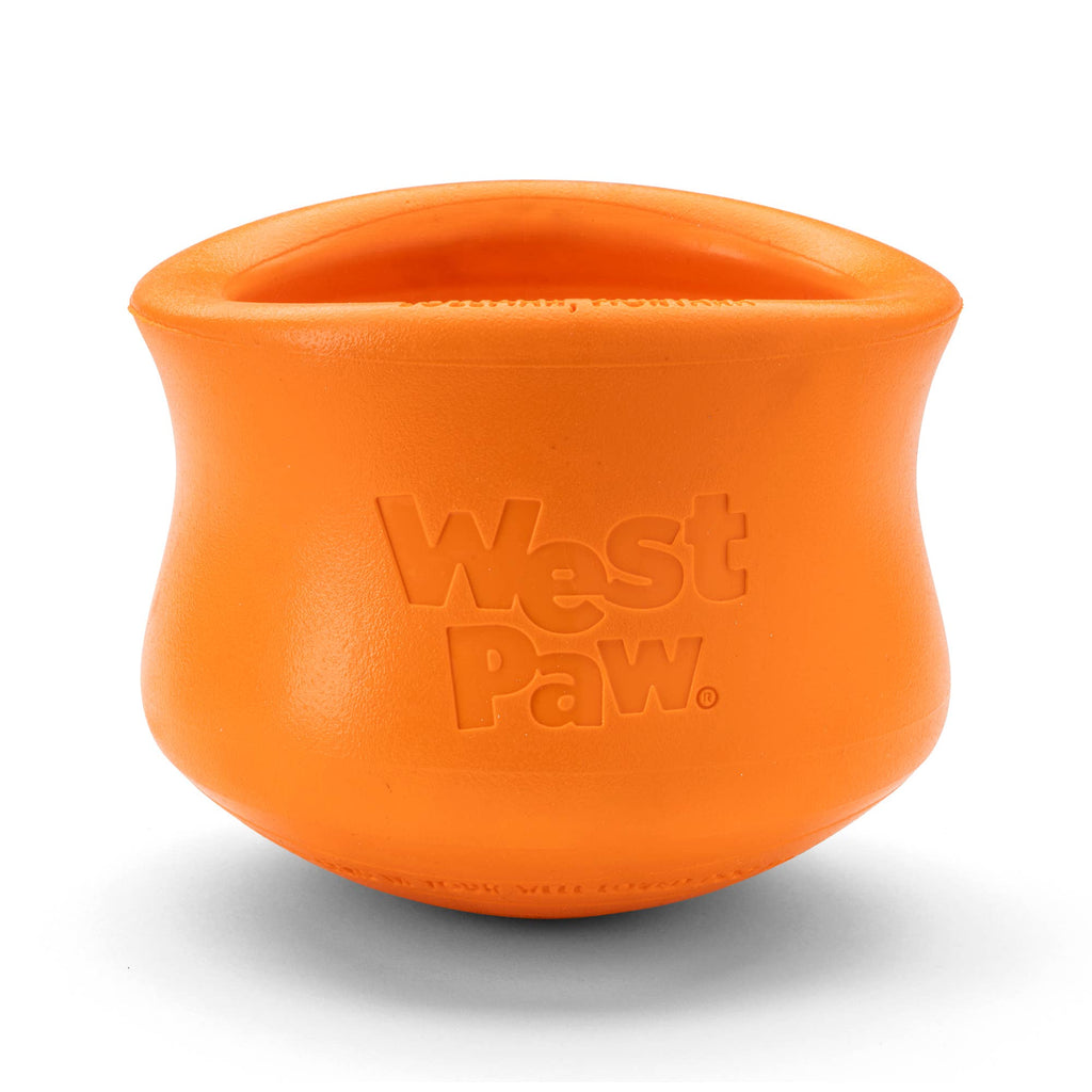 West Paw - Toppl® Puzzle Treat-Dispensing Slow Feeder Dog Toy - Dog.Dog.Cat.
