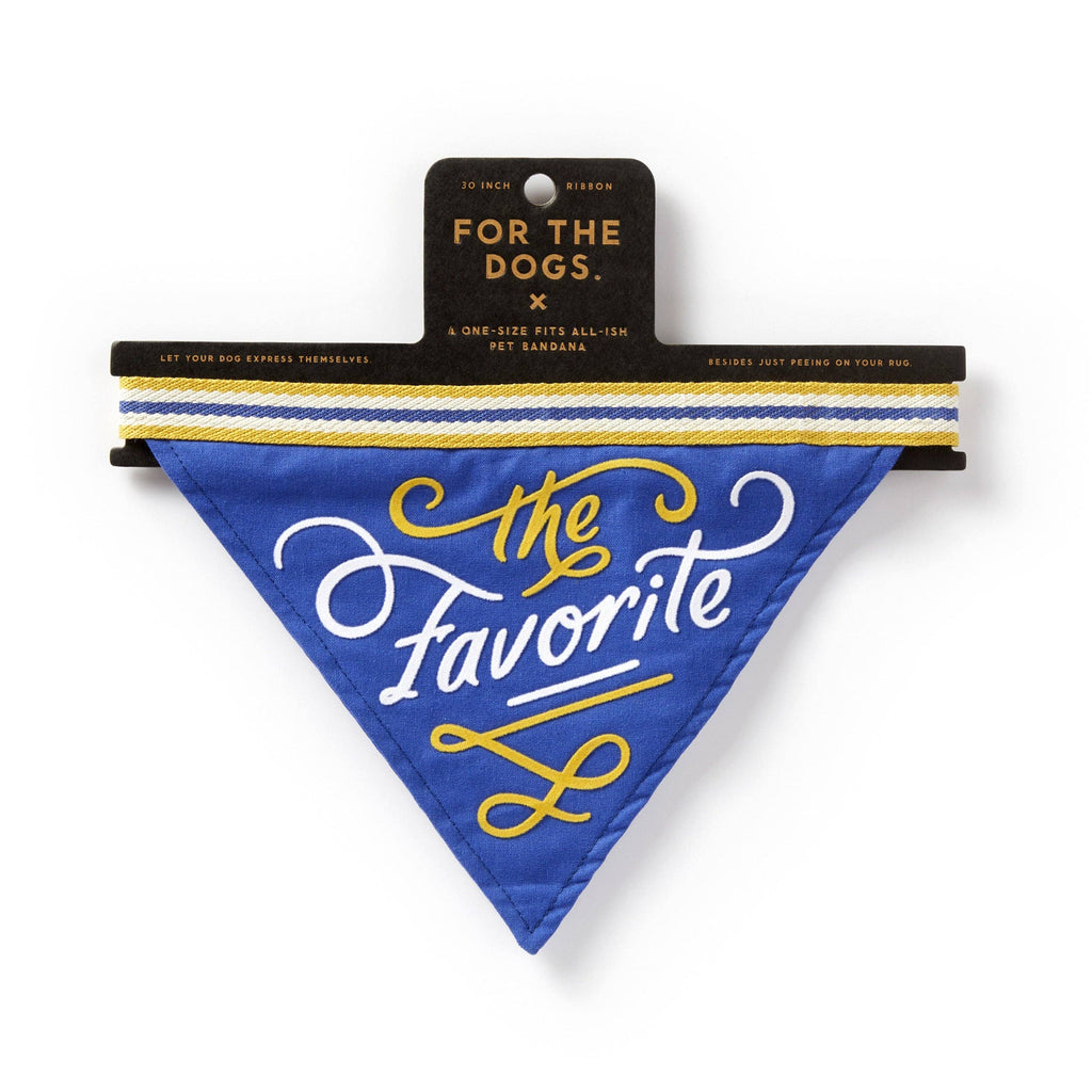 Brass Monkey - The Favorite Dog Bandana - Dog.Dog.Cat.