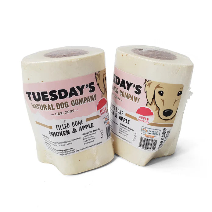 Filled Bone 3" and 5" in a variety of flavors - Dog.Dog.Cat.