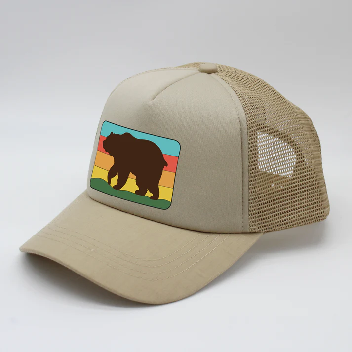 Bear Standard Lake Tahoe | Trucker Hat for Dogs - Dog.Dog.Cat.