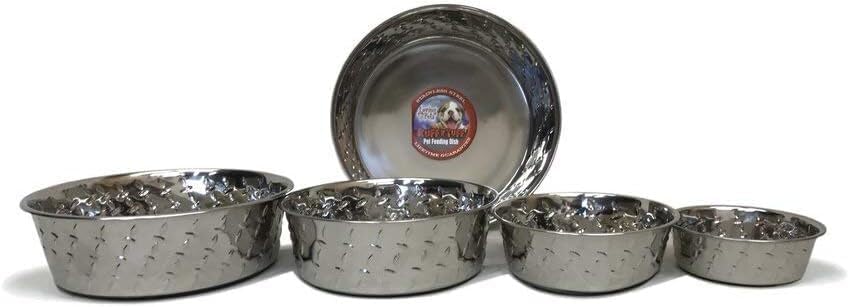 Loving Pet Diamond Plated Bowl - Dog.Dog.Cat.